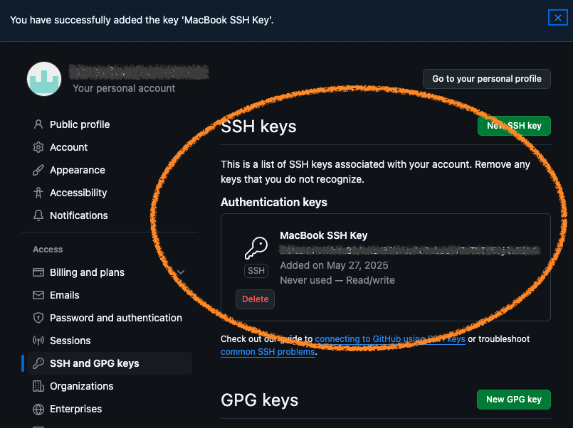 SSH Keys