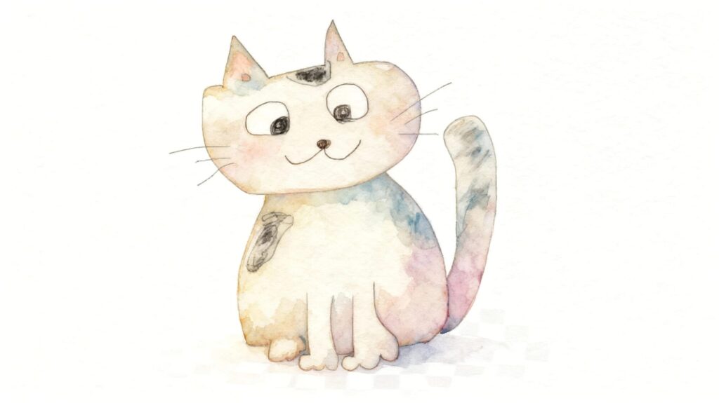SeaArtが生成した猫のイラスト